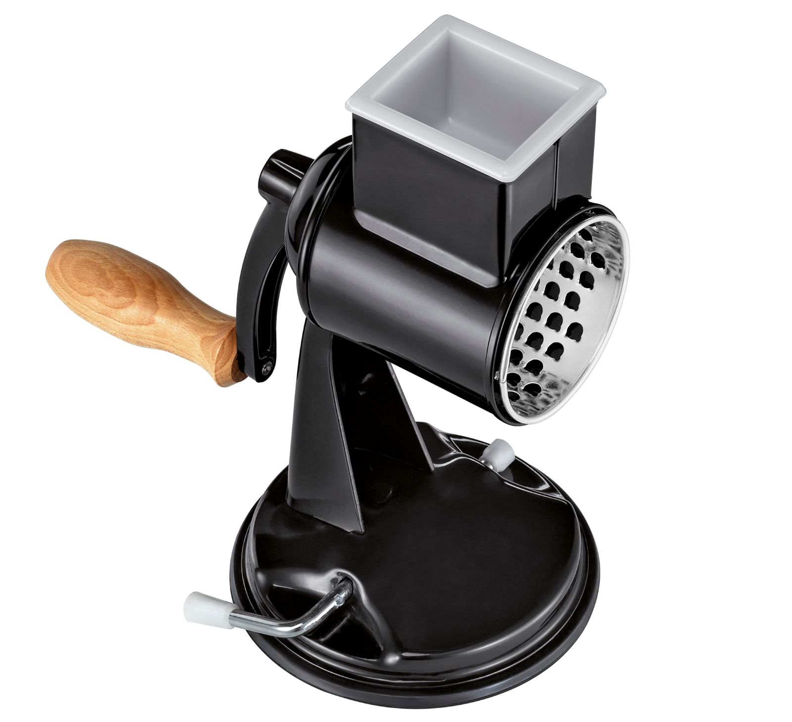 072181 CLASSIC Luxusní bubnové struhadlo černé Zassenhaus (4)